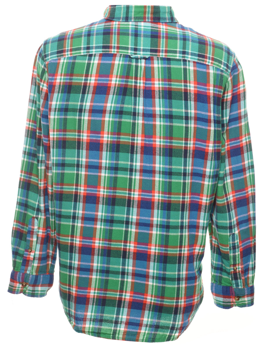 Chaps Checked Shirt - M