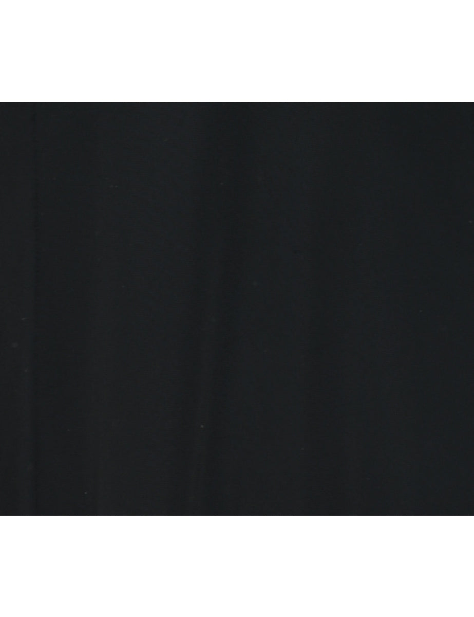 Black Classic 1990s Slip Dress - L