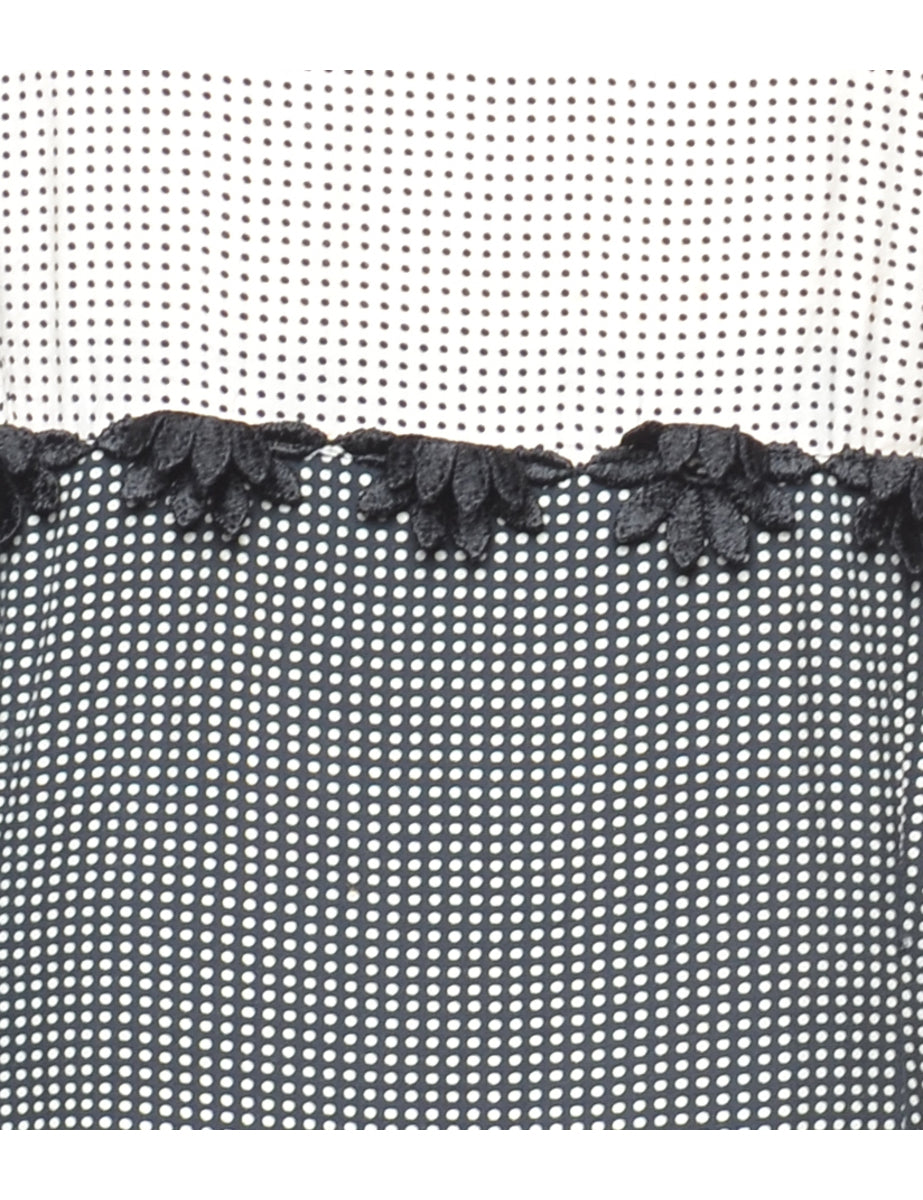 Spot Print Dress - M