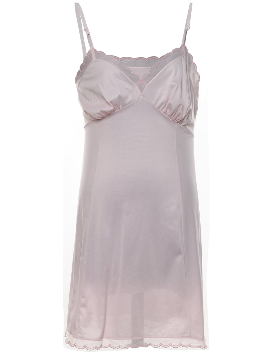 Pale Pink Adjustable Slip - M