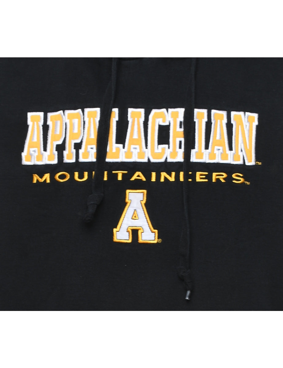 Mountaineers Design Black & Yellow Hoodie - XL