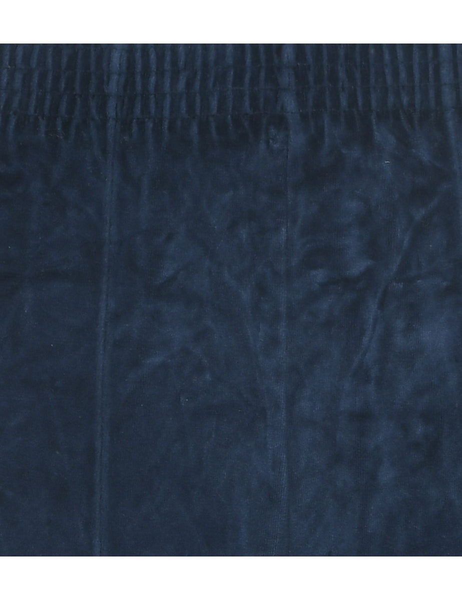 Tapered Velvet Trousers - W24 L25
