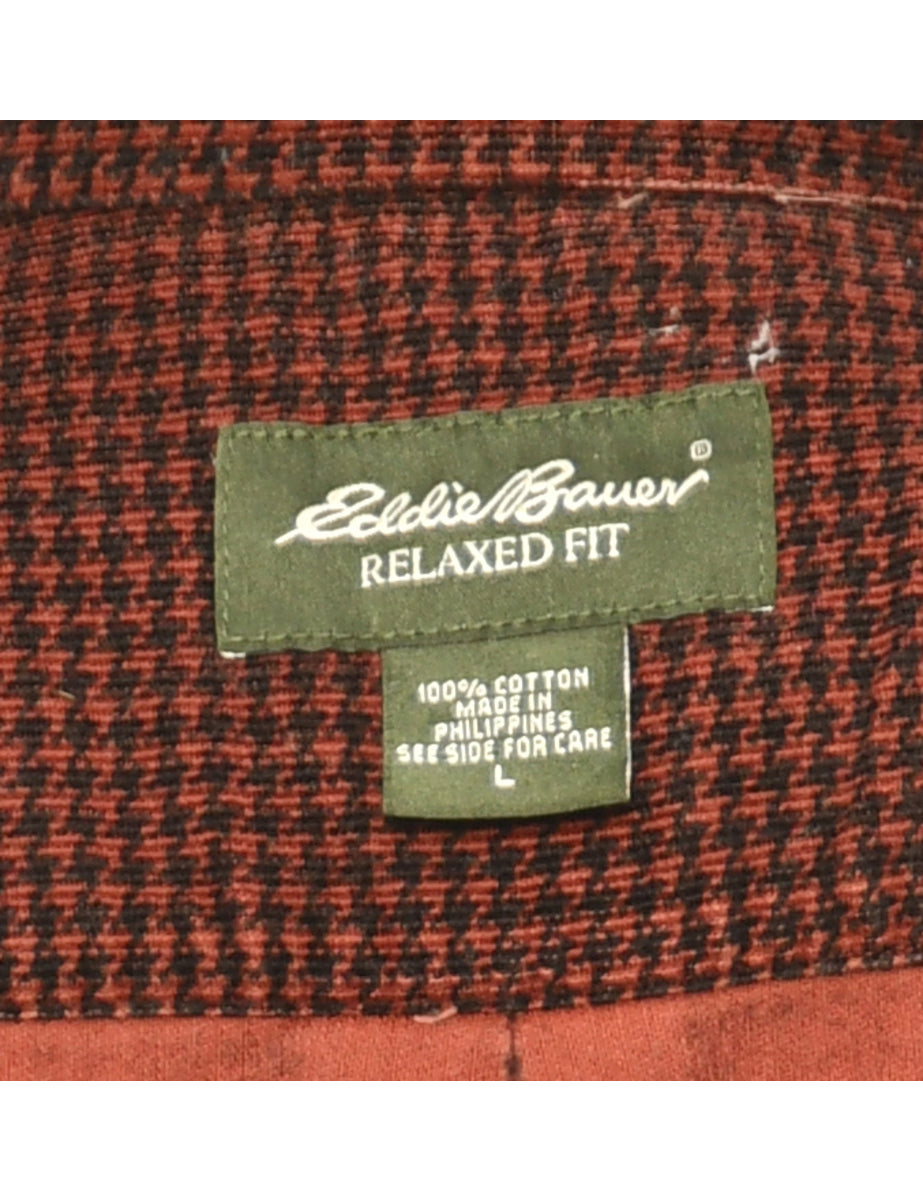 Corduroy Dark Brown Shirt - L