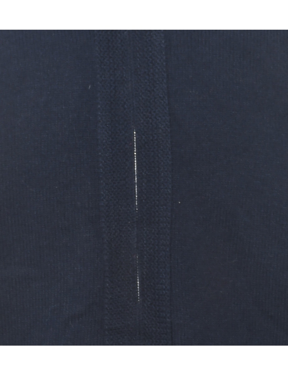 Zip Front Cardigan - L