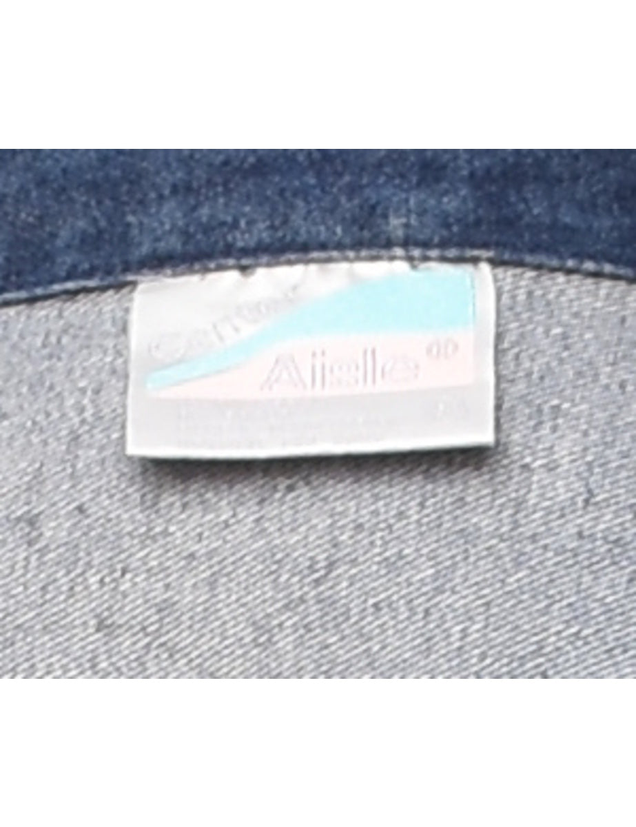 Dark Wash Classic Denim Jacket - M