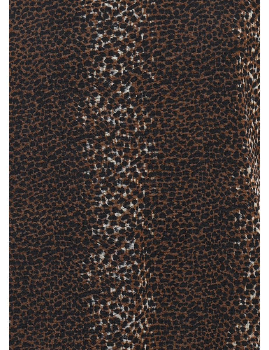 Christie & Jill Leopard Print Top - M