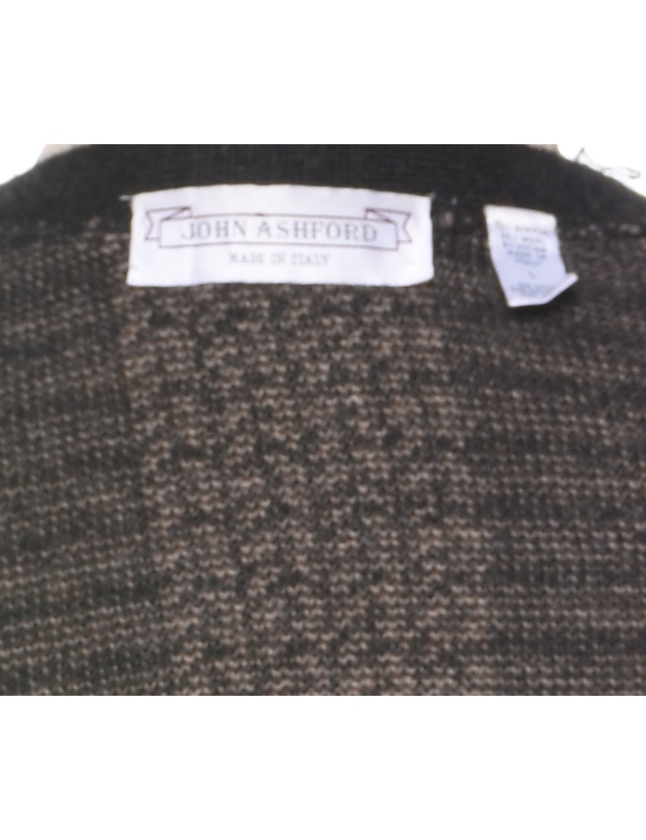 Grey Cardigan - L