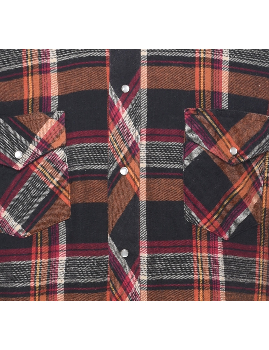 Wrangler Checked Shirt - L
