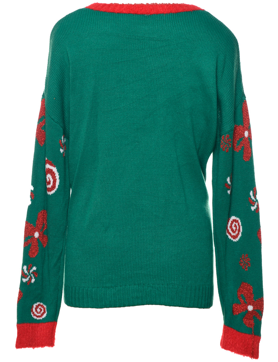 Festive Season Christmas Jumper - L