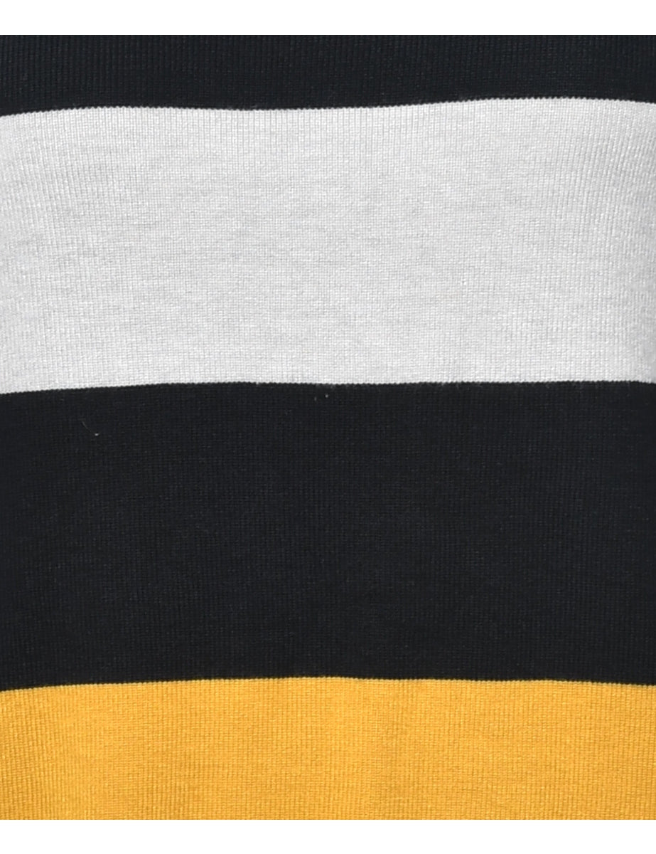 Colour Block Jumper - S