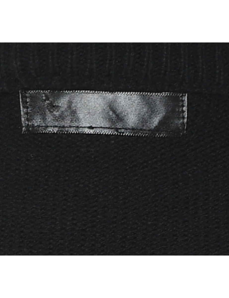 Black Christmas Jumper - L