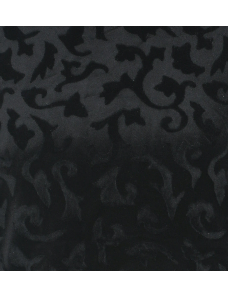 Black Evening Top - S