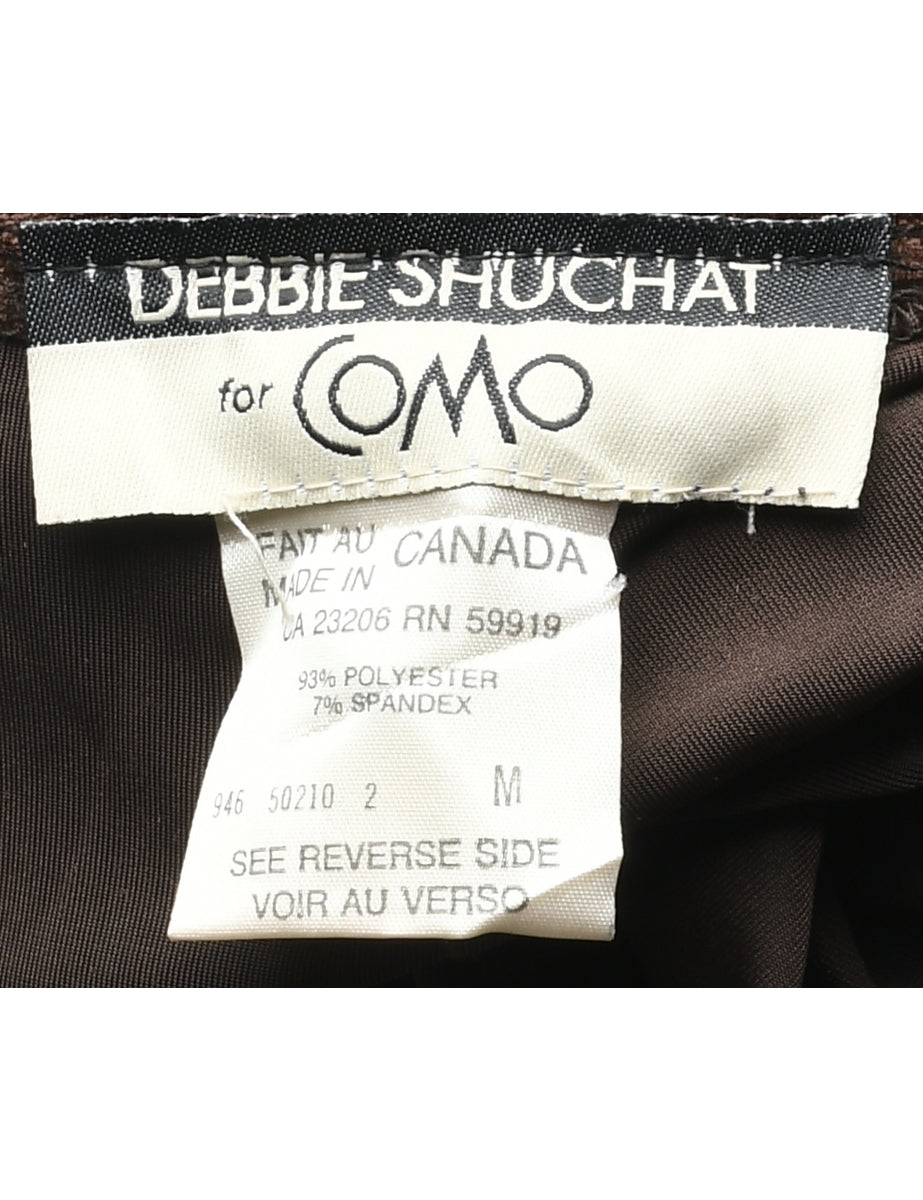 Boot Cut Velvet Trousers - W28 L26