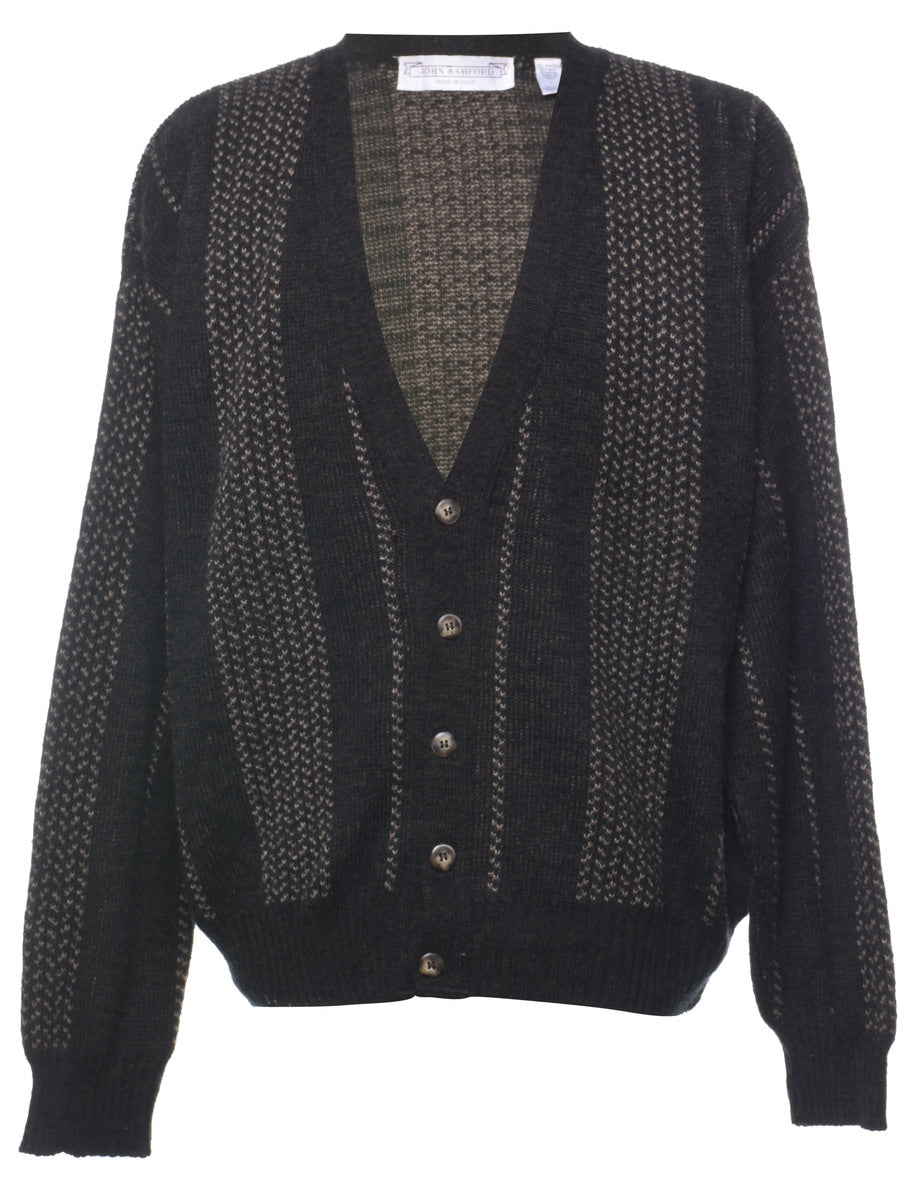 Grey Cardigan - L