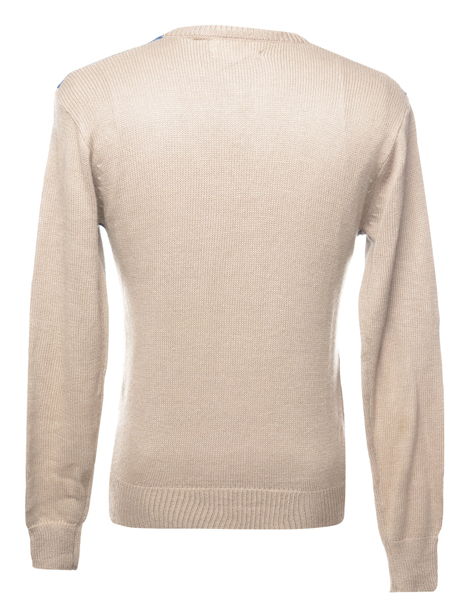 Argyle Jumper - M