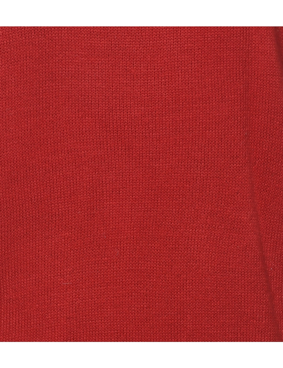 Star Wars Red Nordic Jumper - L