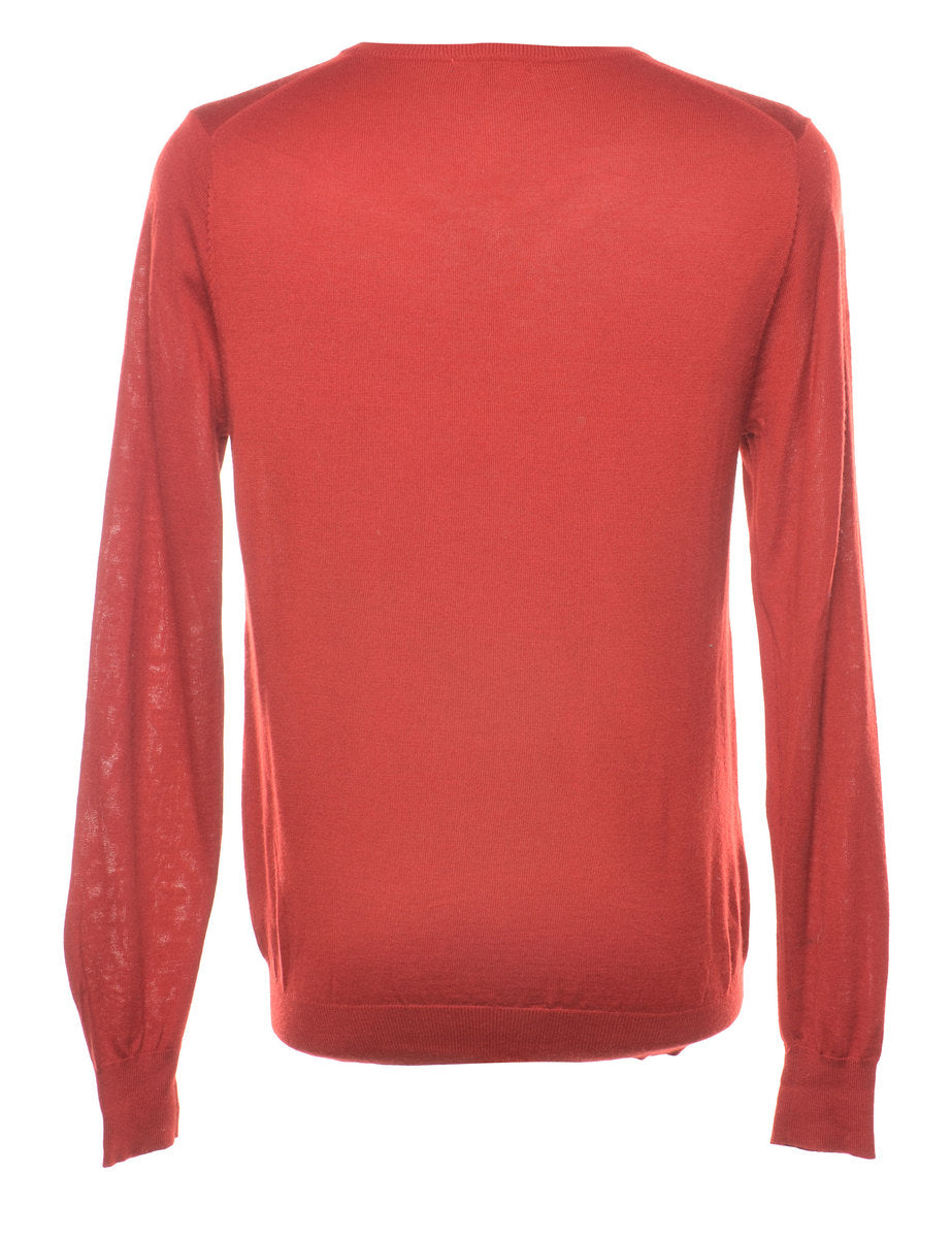 Fine Knit Jumper - M