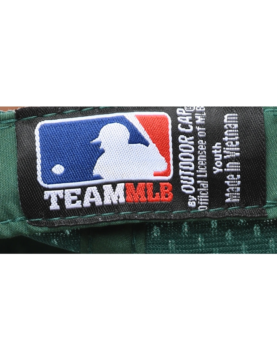 Dark Green Team MLB Embroidery Cap - XS