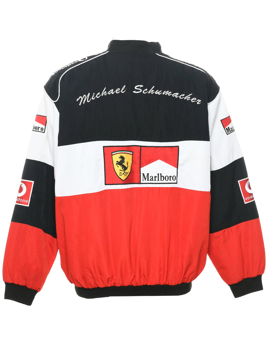 Ferrari Zip Front Bomber Jacket - L