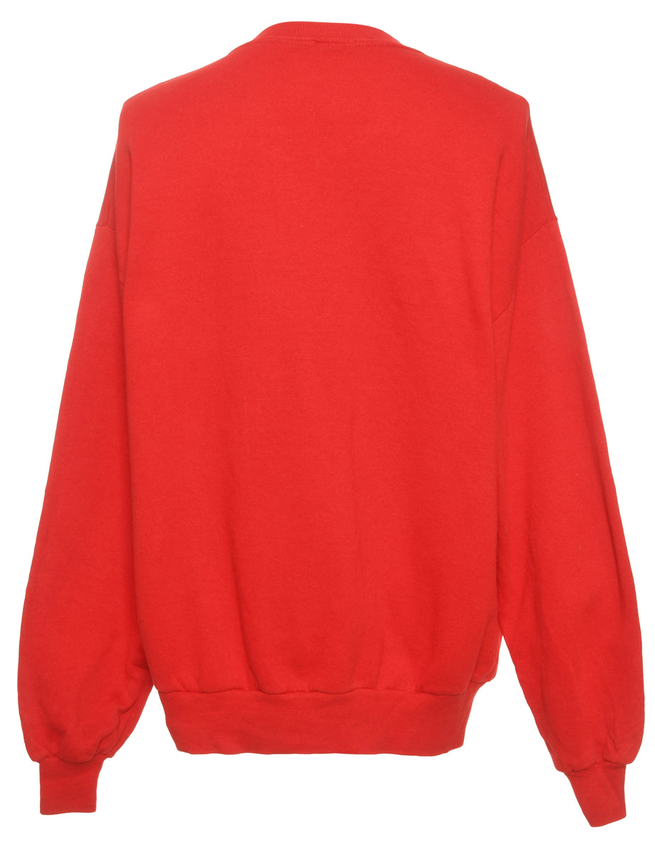 Printed Sweatshirt - M