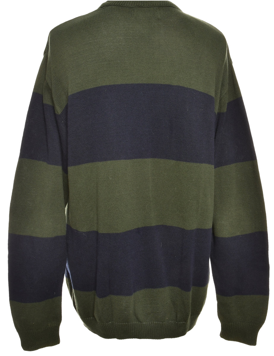Olive Green Chaps Jumper - M