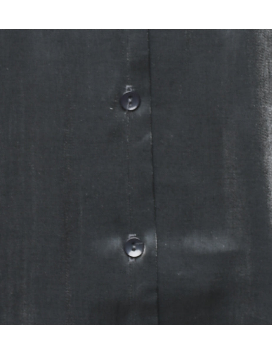 Silver Evening Shirt - M