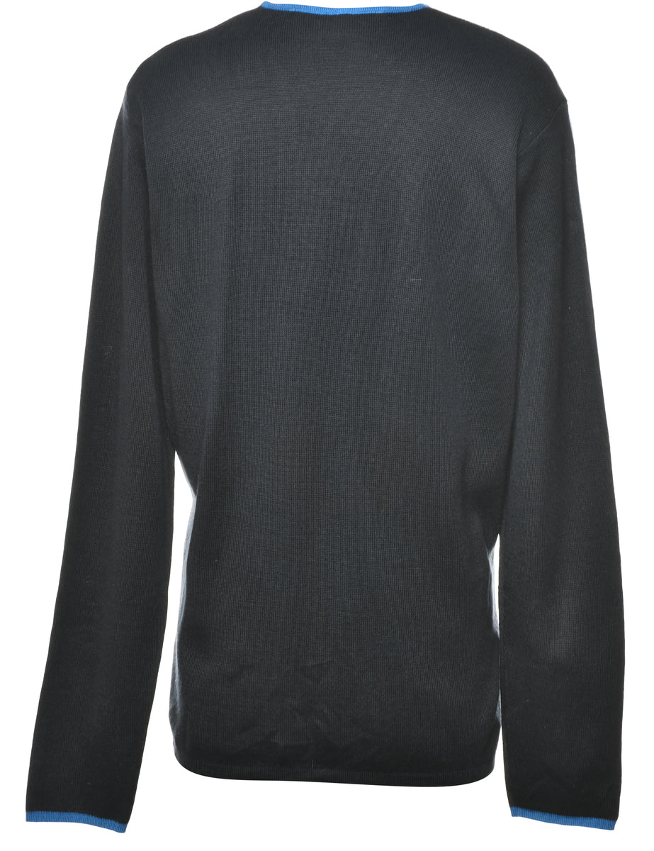 Zip Front Cardigan - L
