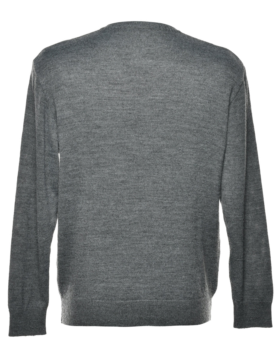 Geometric Pattern Jumper - L