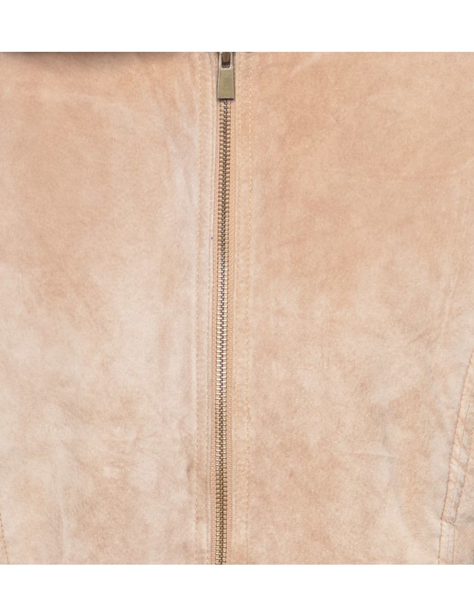 Suede Shearling Lining Coat - M