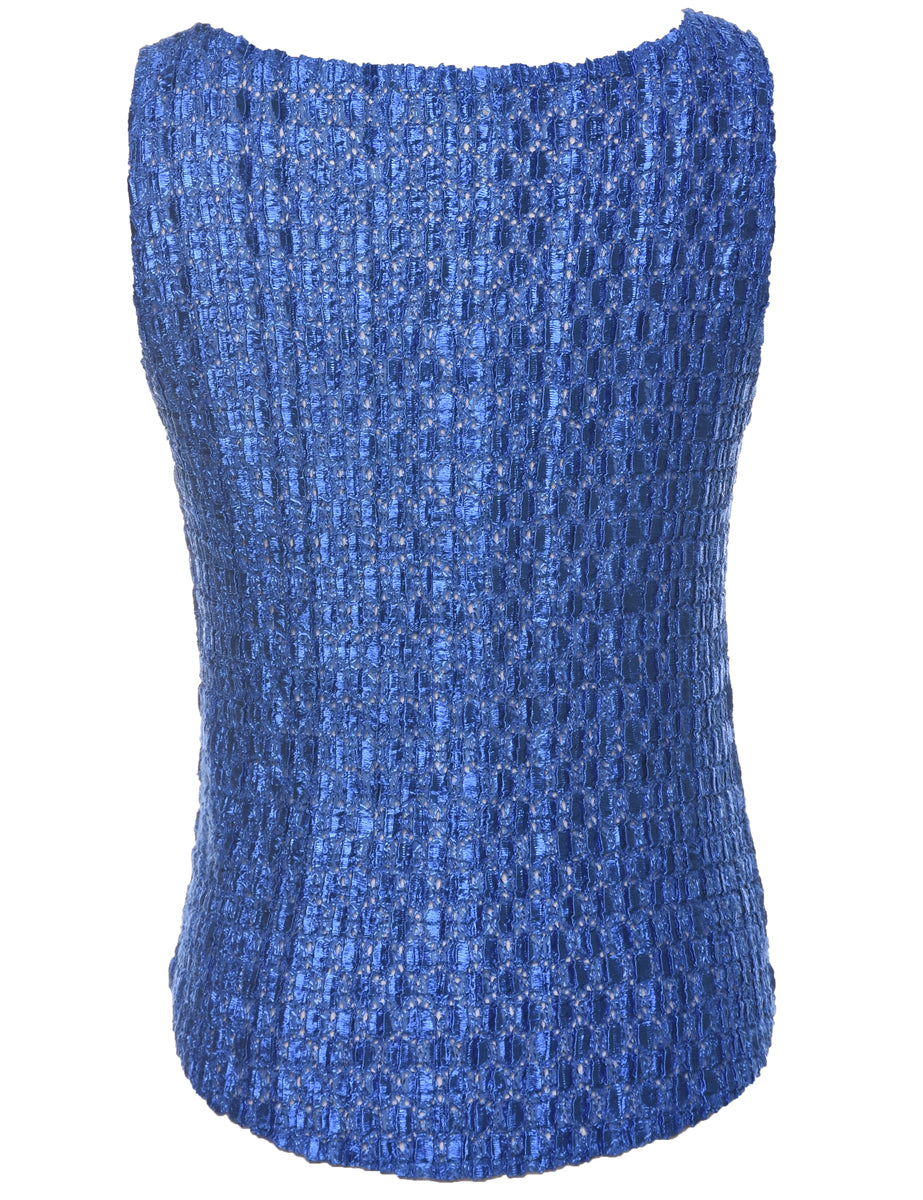 Sleeveless Evening Top - S