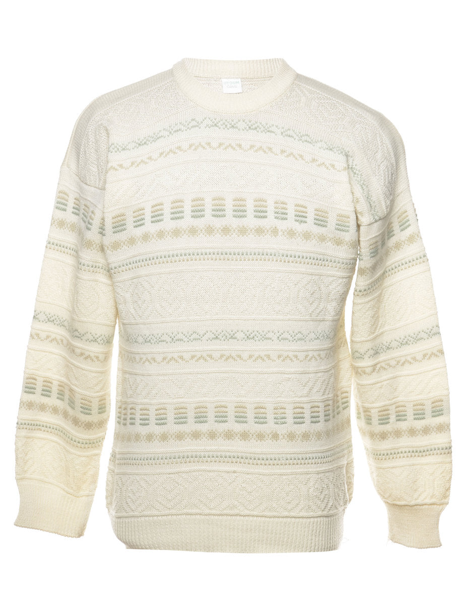 Patterned Jumper - S