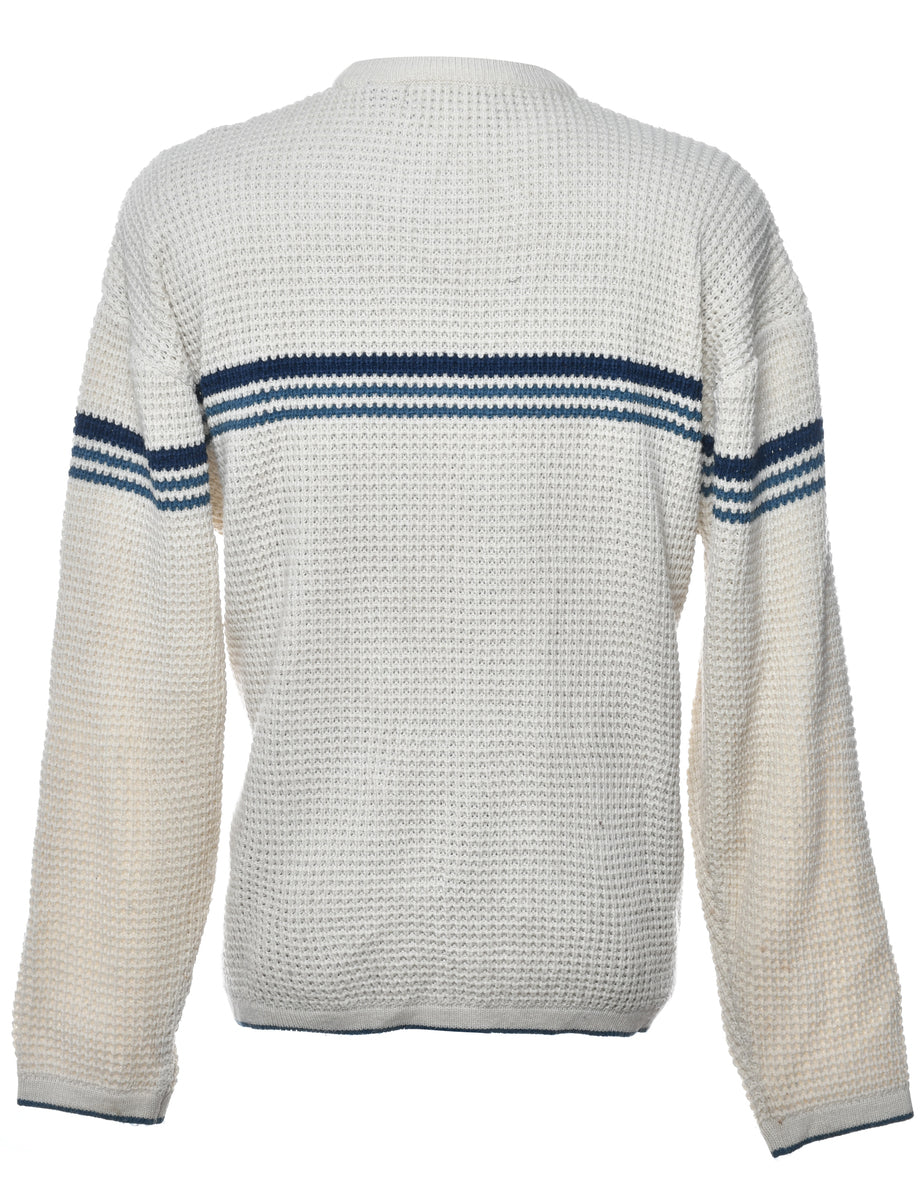 Off White Jumper - L