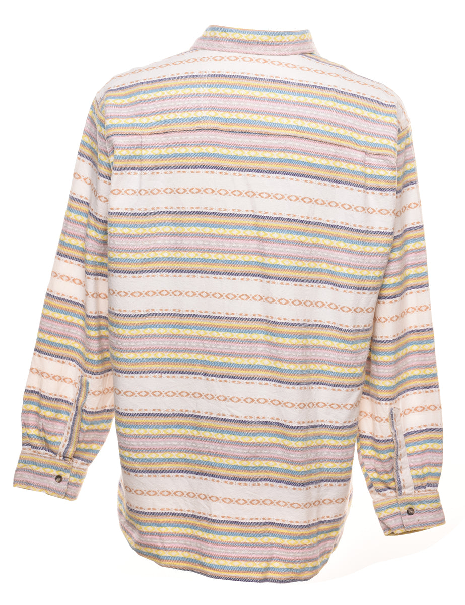 Multi-colour Striped Shirt - L