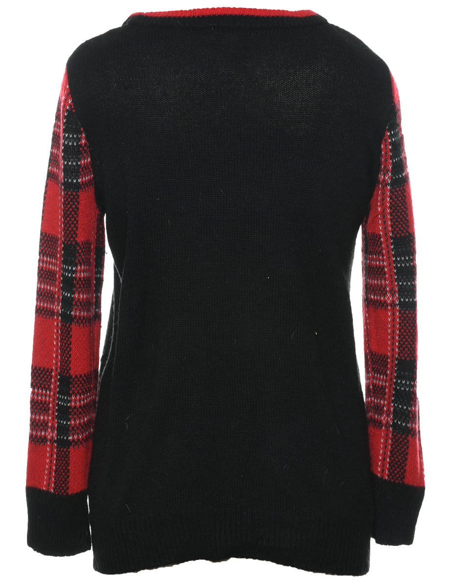 Reindeer Christmas Jumper - S
