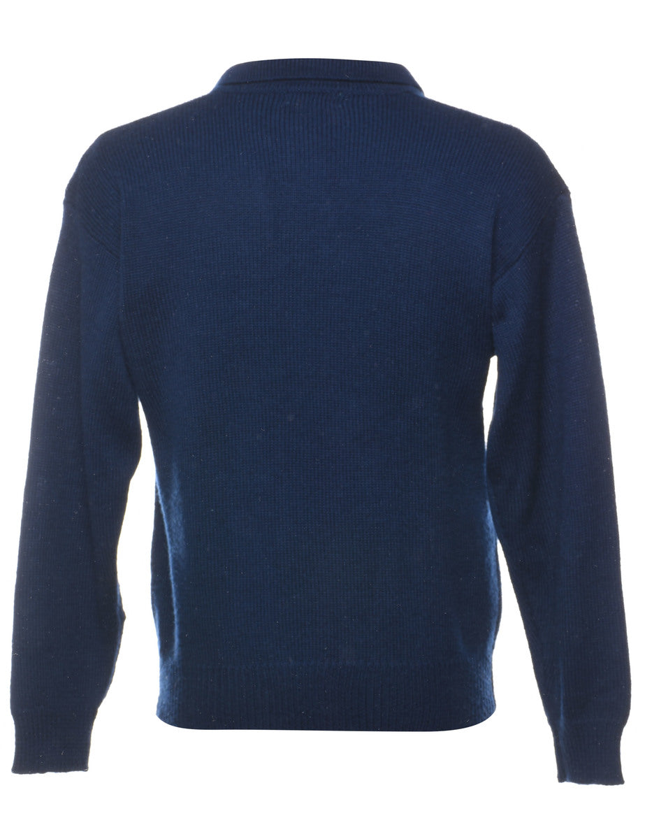 Navy Giordano Jumper - M