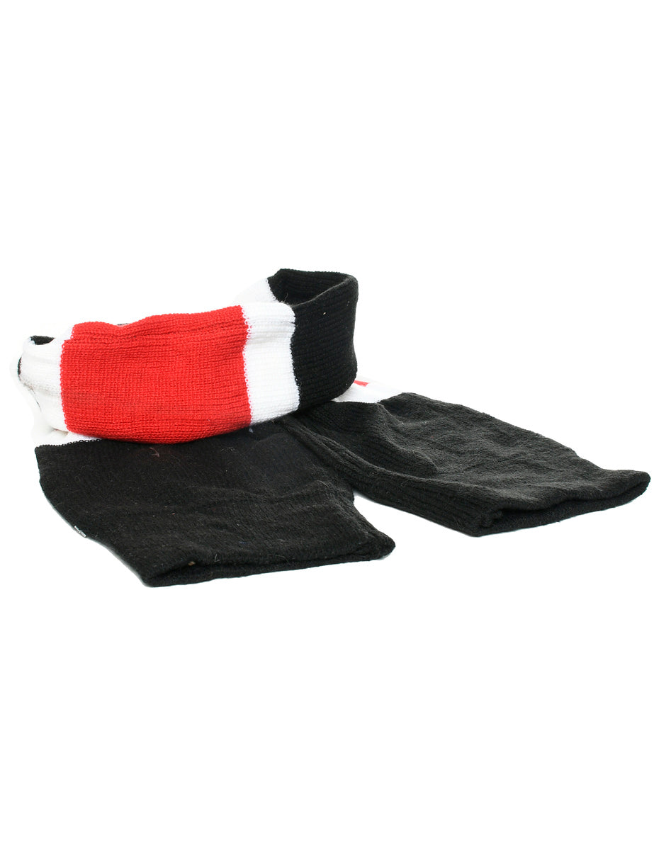 Colour Block Winter Scarf - M