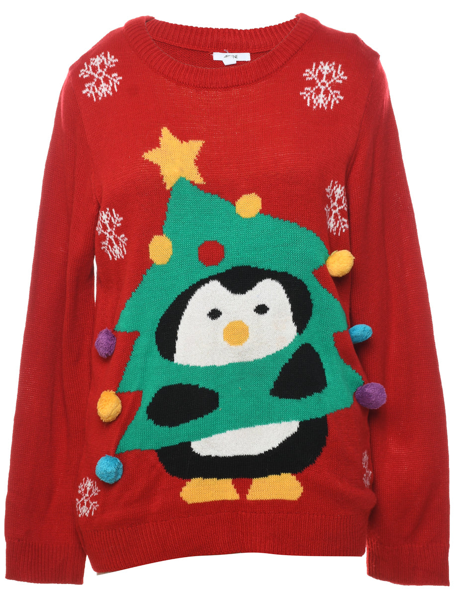 Festive Season Christmas Jumper - M