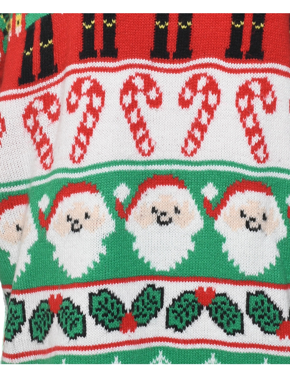 Festive Season Christmas Jumper - M