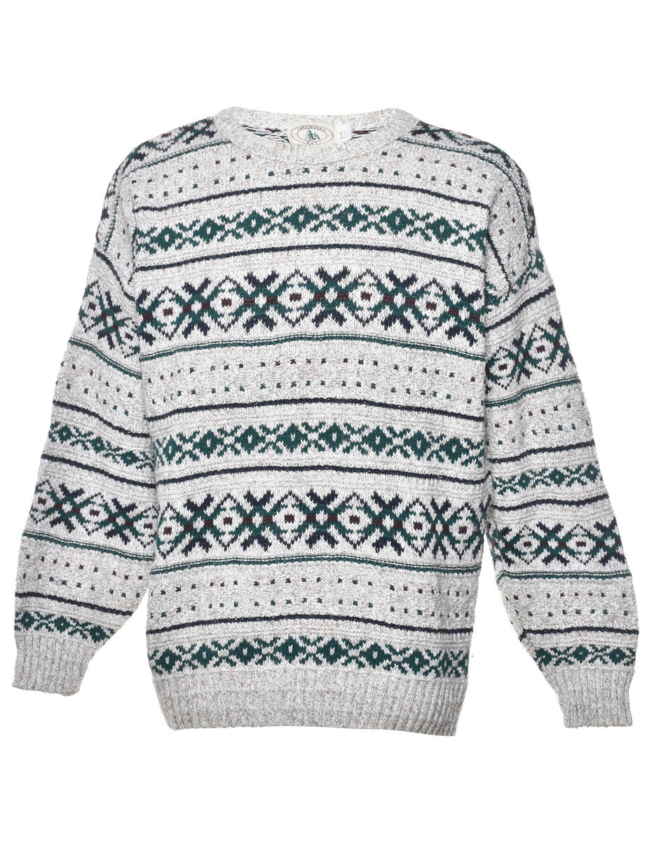 Long Sleeved Jumper - L