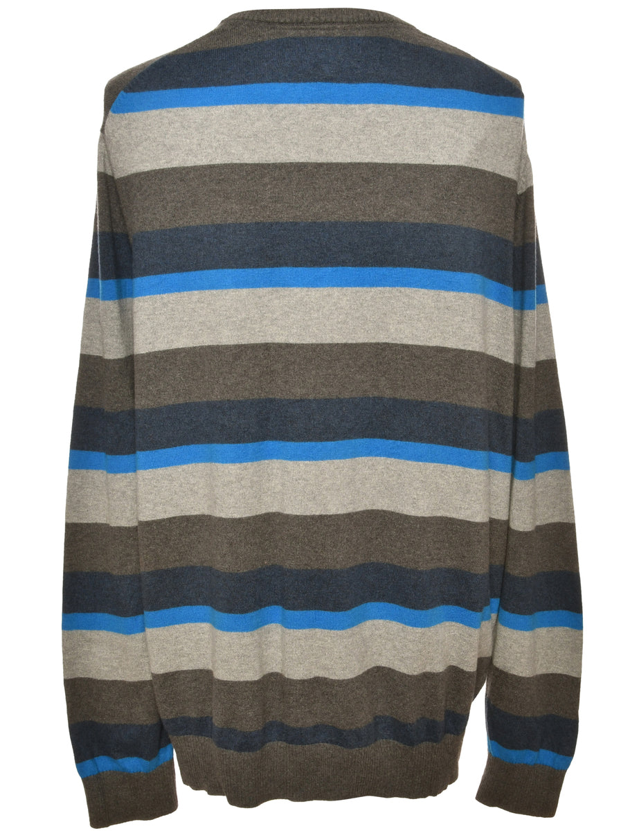 Patterned Multi-Colour Jumper - XL