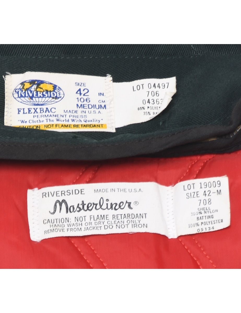 Workwear Dark Green Jacket - M
