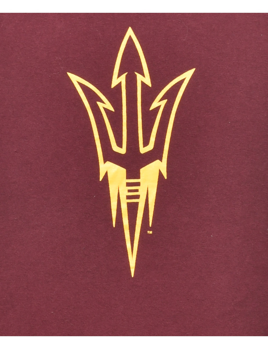 Champion Maroon & Yellow Vest - S