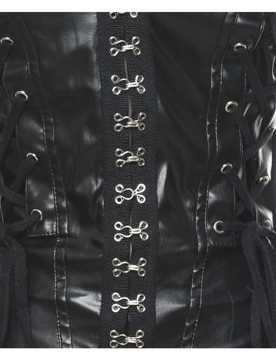 Black 1990s Tripp NYC Corset - XS
