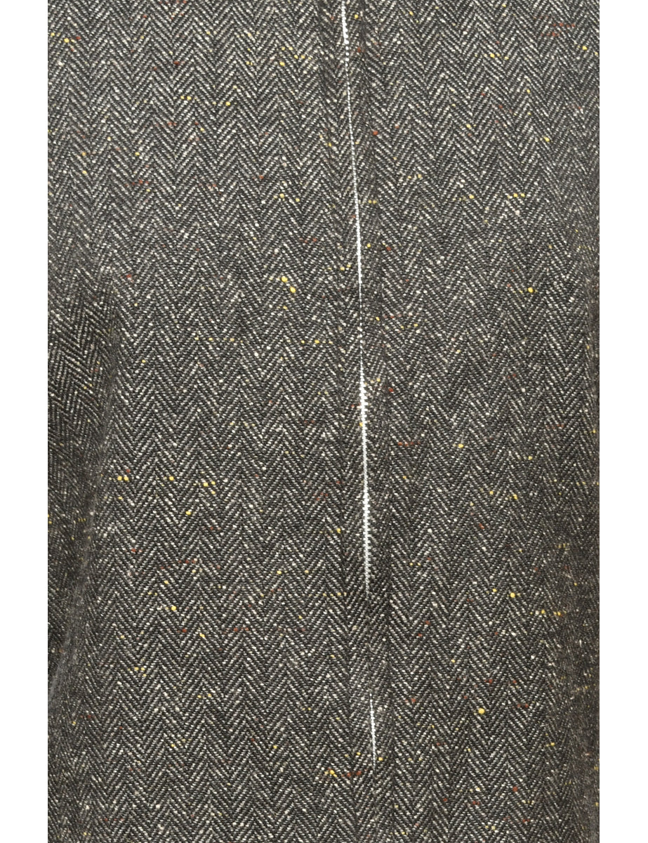 Herringbone Tweed Jacket - M