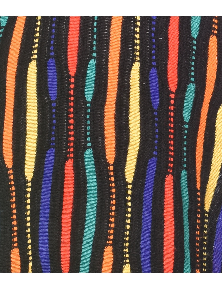 Multi-colour Patterned Jumper - XL