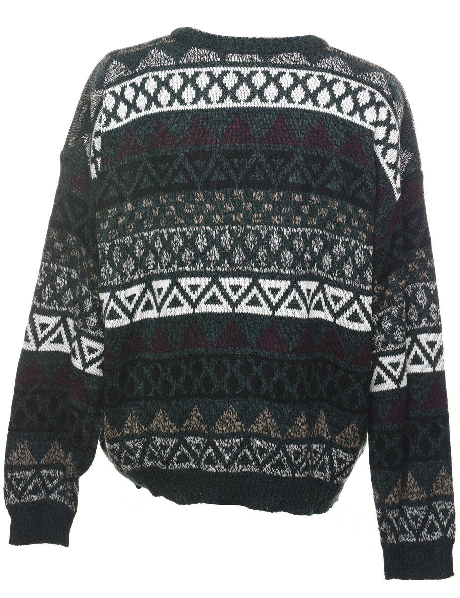 Aztec Print Jumper - XL