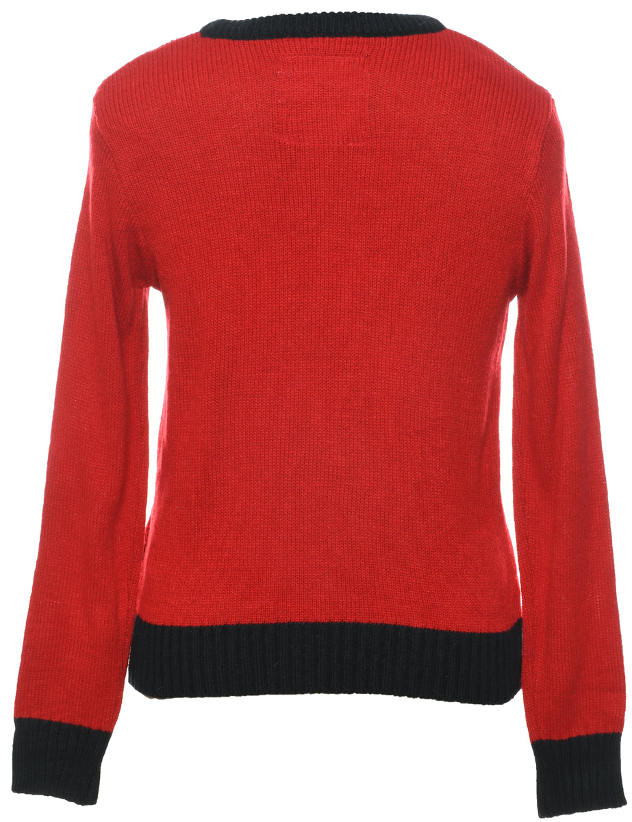 Santa Claus Christmas Jumper - S