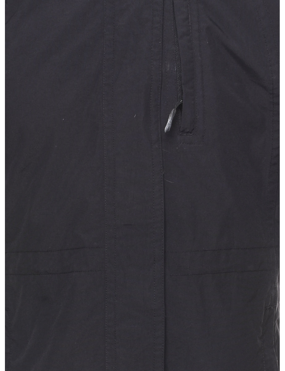 Eddie Bauer Black Nylon Mountaineering Jacket - M