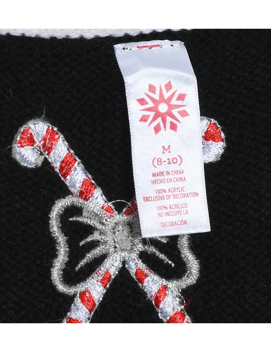 Snowman Christmas Sweater Vest - M