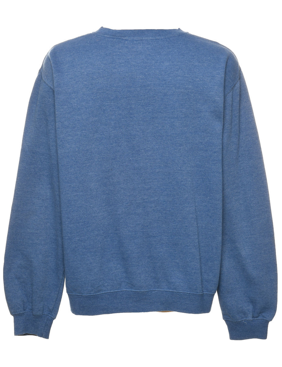 Snowman Christmas Sweatshirt - L